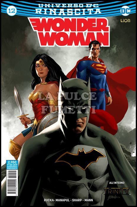 SUPERMAN L'UOMO D'ACCIAIO # 44 - WONDER WOMAN 12 - RINASCITA